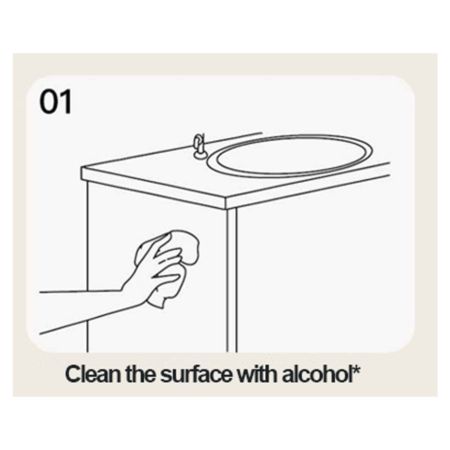 How to mount your towel bar